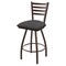 Holland Bar Stool Co 30" Swivel Bar Stool, Brnz Finish, Canter Storm Seat X410 - alternate 1
